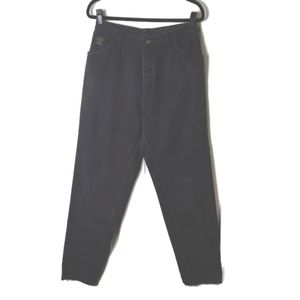 Wrangler Vintage Women's Size 14 Black High Rise Mom Jeans